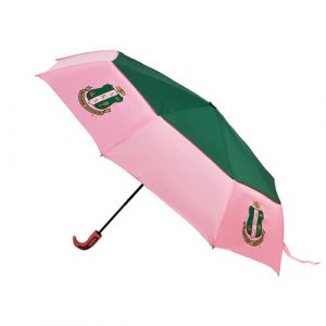 AKA Umbrella Green & Pink