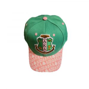 Green and Pink cap with AKA Crest