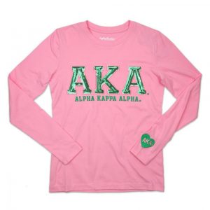 Pink AKA Long Sleeve Tee