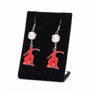 Fortitude w/pearl earrings