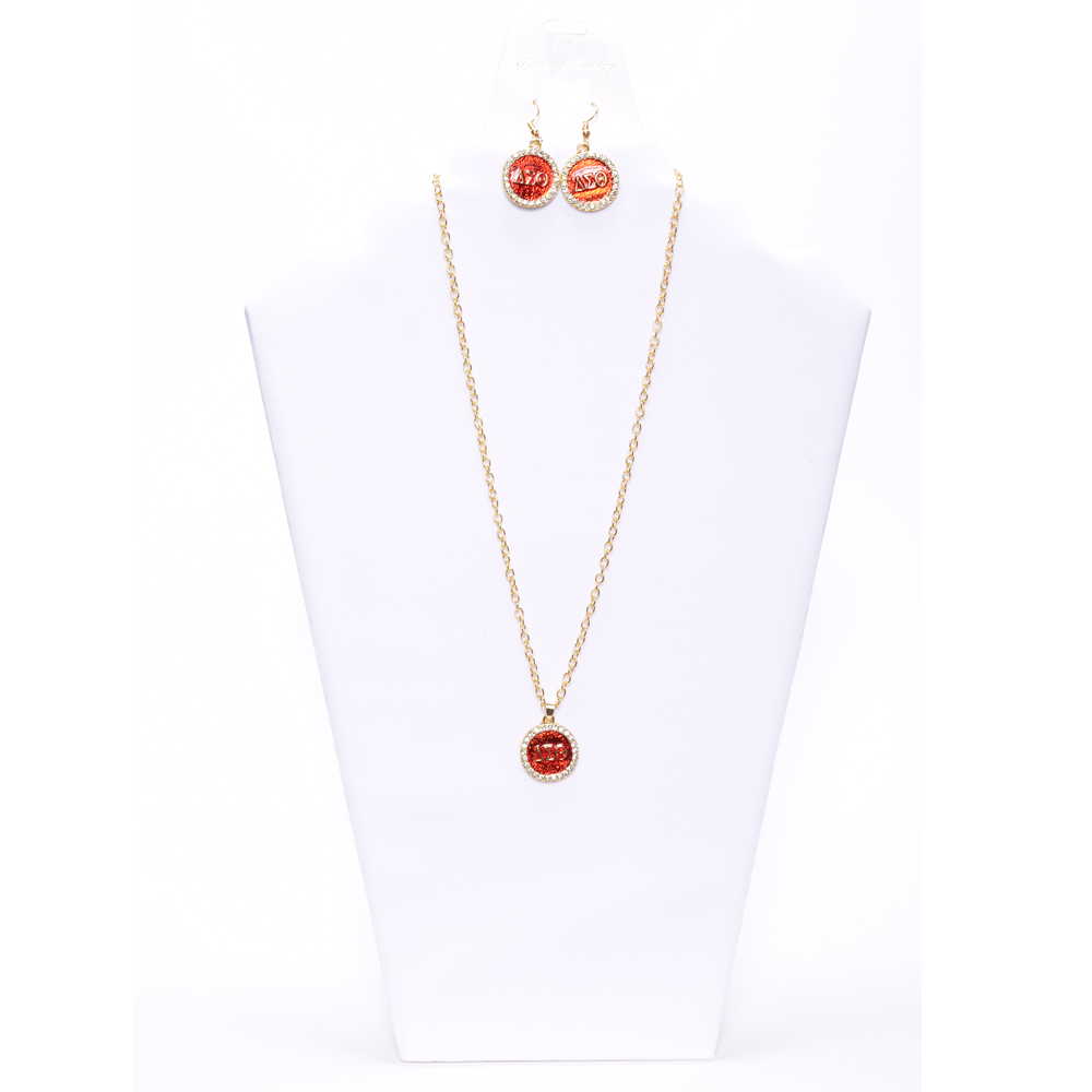 Round gold DST set