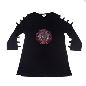 Black Ladder Sleeve Pearl 1913 DST Circle logo Shirt